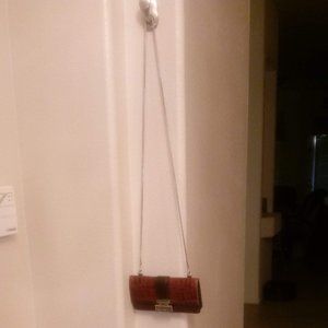 Brighton Croco Wallet With Chain